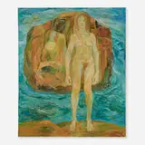 Rex Ashlock, Myth I, 1971, oil on canvas