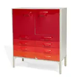 DF 2000 tall cabinet by Raymond Loewy, sold Dec 2021