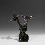 Salviati and Co., abstract horned sculpture, Italy