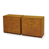 Edward Wormley, dressers, pair, model 4102