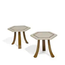 side tables, pair by Harvey Probber, sold Dec 2021