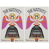 Alexander Girard, The Nativity exhibition posters, two