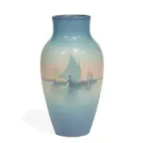 Carl Schmidt for Rookwood Pottery, porcelain Vellum glaze vase