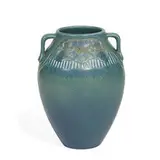 Charles S. Todd for Rookwood Pottery, two-handled vase with carved decoration