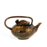 Anna Marie Valentien for Rookwood Pottery, earthenware Standard Glaze teapot