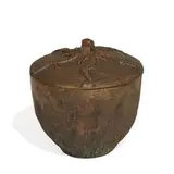 E.T. Hurley Studio, box with raised seahorses on the lid