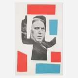 Paul Rand, H.L. Mencken, Prejudices: A Selection poster, 1958 / 1970, offset lithograph on paper