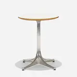 George Nelson & Associates, pedestal occasional table, model 5451