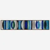 Evelyn and Jerome Ackerman, Ellipses mosaic, c. 1958, glass tile mosaic, lacquered wood
