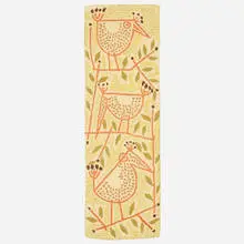 Birds tapestry by Evelyn Ackerman, c. 1965, hand-knotted wool, sold Sep 2019