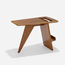 Jens Risom, magazine table, model T539, 1949, walnut