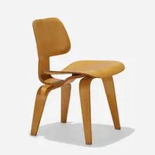 Charles and Ray Eames, DCW, ash plywood, rubber