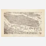 Nathaniel Currier and J.M. Ives, New York and Brooklyn with Jersey City and Hoboken Waterfront, offset lithograph on paper