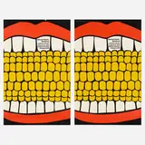 Stephen Frykholm, Herman Miller Summer Picnic posters, set of two, 1970, screenprint on paper