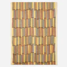 Alexander Girard, Ribbons fabric, 1957, screenprint on linen