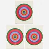 Herman Miller, office furniture newsletters, set of three, 1972, offset color lithograph on paper