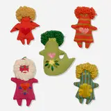 Marilyn Neuhart, collection of five dolls