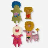 Marilyn Neuhart, collection of four dolls