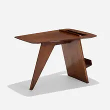 Jens Risom, magazine table, model T539, 1949, walnut