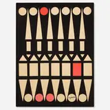 Angelo Testa, Untitled, c. 1970, screenprinted cotton