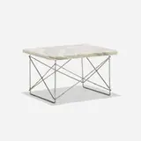 special-order LTR by Charles and Ray Eames, 1950, onyx, chrome-plated steel, sold Sep 2019