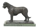 James Osborne, Untitled, bronze with brown patina 24cm wide 20cm high including marble base .