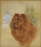 Reuben Ward Binks, Untitled, watercolour 29 x 24cm