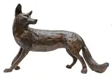 Paul Jenkins, Untitled, Paul Jenkins (b.1949) Walking fox bronze