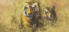 Tony Forrest, Untitled, oil on canvas 25 x 50cm (3) .
