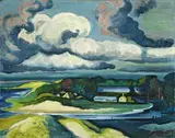 Max Pechstein, Nordische Landschaft
