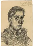Oskar Kokoschka, Selbstbildnis