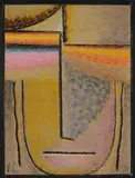 Alexej von Jawlensky, Abstrakter Kopf: Letzte Strahlen