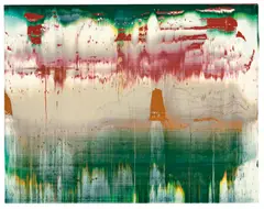 Gerhard Richter, Fuji, 1996, Öl auf Alucobond
