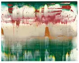 Fuji by Gerhard Richter, 1996, Öl auf Alucobond, sold May 2019