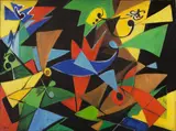 Ernst Wilhelm Nay, Mit gelbem Vogel