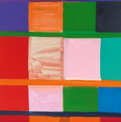 Stanley Whitney, Violet Times, 2012, Öl auf Leinwand