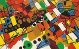 Pastorale by Ernst Wilhelm Nay, 1954, Öl auf Leinwand, sold Nov 2011