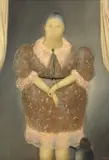 Fernando Botero, La Abuelita, 1969, Öl auf Leinwand