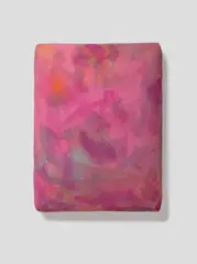 Gotthard Graubner, Ohne Titel, 1984, Öl auf Leinwand über Synthetikwatte