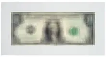 Tom Friedman, Untitled (Dollar Bill), 2000, Color inkjet print on Somerset paper