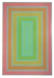 Richard Anuszkiewicz, Rosafied, 1971, Screenprint on wove paper