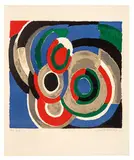 Untitled by Sonia Delaunay, Color lithograph on Arches paper, sold Oct 2019