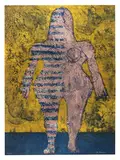 Mujer (from Rufino Tamayo 15 litografias 1973) by Rufino Tamayo, 1973, Color lithograph on Guarro paper, sold Oct 2019