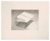 Ed Ruscha, Some Los Angeles Apartments (from Book Covers series), 1970, 1-color lithograph on white Arches paper