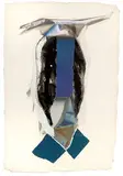 Larry Bell, SMVD #43, 1989, Mixed-media on paper