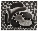 Howard Hodgkin, David's Pool at Night, 1979-1985, Soft-ground etching and aquatint with handcoloring on white Hahnemühle mould-made paper