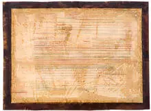 Ed Moses, Untitled, 1971, Powdered pigment, acrylic, and resin on canvas