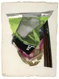 Larry Bell, SMVD #79, 1989, Mixed-media on paper