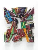 Charles Arnoldi, Untitled, 1988, Acrylic on wood
