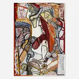 Gérard Drouillet, EYG, 1988, oil on canvas